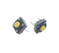 10Pcs 6 * 6 * 7.3 4.3mm 9.5mm square silent switch Mute switch can replace a rectangle switch 6X6X4.3mm 7.3mm IDGTTLDF(6x6x4.3mm)