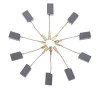 10Pcs 6 * 8 * 14mm Graphite Copper Motor Carbon Brushes Kit For 100mm Angle Grinder