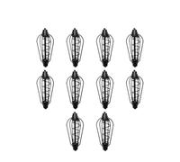 10pcs 6 Wire Method Carp Fishing Feeder Feeders Spring Sinker 30g