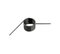 10PCS 60 90 120 180 Degrees Angle V-Shaped Spiral Spring 65Mn Steel Torsion Wire Diameter 1.0 Outer Diameter: 5mm-12mm Length: 6mm(6mm (60 degrees),6mm)
