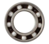 10PCS 608 688 Bicycle Hybrid Ceramic Ball Bearing 6801 6802 6803 6804 6805 6806 6800 2RS Si3N4 Ball Bearings(6806 Nitride Silicon black ball)