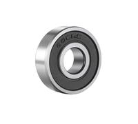 10Pcs 608ZZ 608RS Ball Bearings Metal Double Shielded Miniature Deep Groove Skateboard Ball Bearings 8mm X 22mm X 7mm(10pcs 608RS)