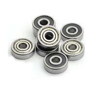 10Pcs 625RS 5 * 16 * 5mm ABEC-5 Ball 625-2RS Bearing 625 ZZ 2RS IDGTTLDF(625zz 5x16x5mm)