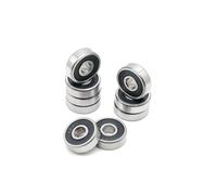 10Pcs 625RS Bearing ABEC-7 5 * 16 * 5 mm Miniature Sealed 625-2RS Ball Bearings 625 2RS For 2/3 3D Printer