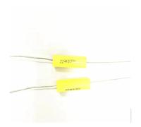 10PCS 630V0.22UF long leads Axial Polyester Film Capacitors electronics 0.22uF 630V fr tube amp