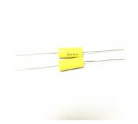 10PCS 630V0.47UF long leads yellow Axial Polyester Film Capacitors electronics 0.47uF 630V