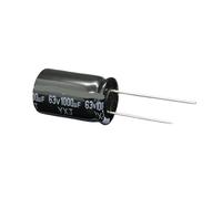 (10pcs) 63v1000uF 63V Aluminum Electrolytic Capacitor High Frequency Long Life 16 * 25mm Through Hole capacitor