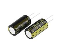 10Pcs 63V2200UF 18x35 Aluminum Electrolytic Capacitor High Frequency Low ±10% 2000Hours 105℃ DIY Capacitors