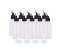 10pcs 65ml Airbrush Paint Bottle Set, with Siphon Feed for Iwata Badger Paasche