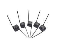 10pcs 65Mn 2.0mm Wire Diameter Left-Wound Torsion Micro V-Shaped Spring Outer Diameter: 10mm-20mm Length: 3 Turns(16mm(Left rotation),2.0mm(120°))