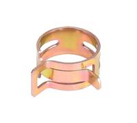 10Pcs 65MN Manganese Steel Galvanized Spring Hose Clamp Inner Dia 4mm-22mm Brute Force Elastic Steel Buckle Water Pipe Hoop(19mm 50Pcs)