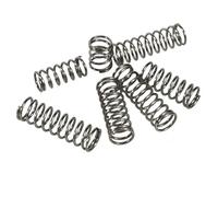 10pcs 65Mn Shock Absorbing Cylindrical Y-shaped Return Pressure Compression Small Spring Steel Wire Diameter 0.5 Mm(40mm (10Pcs),5mm)