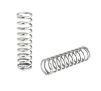 10Pcs 65Mn Wire Diameter 1.4mm Cylindrical Compression Spring Machinery Coil Springs Steel High Elasticity Pressure Release Outer Diameter(13-16mm)(80mm,15mm)