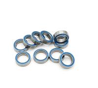 10PCS 6700-2RS 6700RS 6700 2RS RS 10x15X4 mm Miniature Rubber seal Deep Groove Ball Bearing IDGTTLDF(2p,100PCS_ABEC 1)