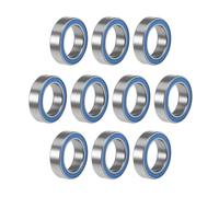10PCS 6700ZZ 6700 2RS RS 6700-2RS 10x15X4 mm Miniature Rubber Sealed deep Groove Ball Bearing ABEC-5(ABEC 3)