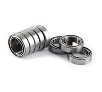 10pcs 6700ZZ Miniature Ball Bearings Metal Double Shielded Bearings for Ropes for Roller Inline Skates 10 X 15 X 4mm