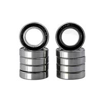 10pcs 6801 2RS ZZ 12 * 21 * 5 mm 6801RS 6801Z DDU 2Z Inner Diameter 12 mm Chrome Steel Deep Groove Bikes Bicycles Ball Bearings(6801 ZZ Premium)