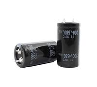 10PCS 680UF 200V Aluminum Electrolytic Capacitor 200V680UF 25 * 35mm