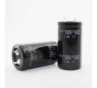 10PCS 680UF 200V Aluminum electrolytic capacitor 200V680UF 25 * 35mm PKNVKZIDK