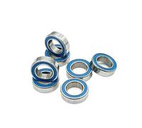 10PCS 688-2RS Ball Bearings - 8×16×5mm ABEC-7 Blue Sealed Bearings for RC Cars & Hobby Applications(MR117RS 7x11x3)