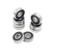 10pcs 695RS Bearing 5x13x4mm ABEC-7 Electric RC Car Truck 695 RS 2RS Ball Bearings 695-2RS Black Sealed
