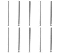 10PCS 6mm Electric Screwdriver Bits, Hex Socket Magnetic Hardened Replacement Accessories, S2 Alloy Steel Screwdriver Heads with Strong Magnet for DIY and Professional Use, Durable