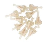 10Pcs 6mm Line Clear Gas Filter Universal Mini Motorcycles Inline Fuel Filter Oil Inline Petrol Gasoline Fuel Filter Cleaner Filters Cleaning Accessories