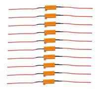 10pcs 6ohm 50W Load Resistor For LED Turn Signals | Fixes for hyper for flash, eliminates error codes, 50W power, 6ohm resistance, fits turn signals