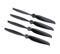 10pcs 6x4E 6 Inch Glass Fiber Nylon Propellers Compatible With RC Airplane Models For XXD 2200KV 2400KV 2450KV Brushless Motor Aftermarket Replacement
