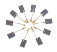10pcs 6X8.5X13.5mm Graphite Copper Motor Carbon Brushes Set, For Electric Hammer, Electric Motor Carbon Brushes