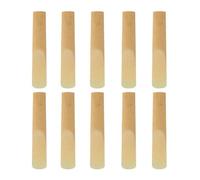 10pcs 70mm Yellow Clarinet Reed Strength 2.5 2-1/2 Reed For Clarinet