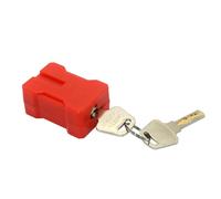 10Pcs 7397 Electrical Plug Lockout Device with 2 Keys, Fits for Standard 2&3 Pronged Plugs, Safety Assurance Device