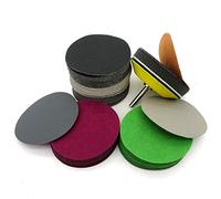 10pcs 75mm Sanding Discs Pads 2 inch Dry or Wet Sandpaper Pads Hook and Loop Sanding Disk Abrasive Polish Pad Plate 600 Grits