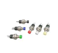 10pcs 7mm Momentary Push button Switch Press the reset switch Momentary On Off Push Button Micro Switch Normally Open NO(QRB1)