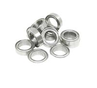 10pcs 7x11x3 mm SMR117ZZ ABEC5 Stainless Steel Ball Bearing 7 * 11 * 3 MR117 SMR117 L1170 Z ZZ RC Model Car Available Bearing(SMR148Z 8x14x4mm)