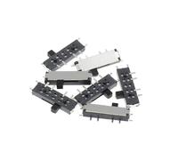 10PCS 8Pin Toggle Switche SMD on-off-on 1P2T Switch