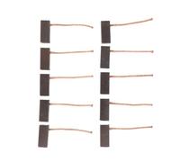 10pcs 8X9X20mm Motor Carbon Brush, for Automobile Heater Blower Fan Air-Blower Replacement Tools Carbon Brush Set