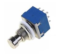 10PCS 9-pin 3PDT Guitar Effects Pedal Box Stomp Foot Metal Switch True Bypass EFDSVUHE