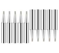 10pcs 900M-T Soldering Iron Tips Solder Iron Replacement Tip Soldering Bits for 900M Station Tool for Hakko, TENMA, ATTEN, Quick, Aoyue, Yihua Soldering Station（900M-T-2.4D)