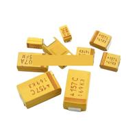 10PCS A B C D Case Tantalum capacitor 6V 10V 16V 25V 35V 50V 0.1UF 1uf 2.2UF 4.7UF 10UF 22UF 33UF 47UF 100UF 220uF 330UF BIANMTSW(C 25V 4.7uF 475E)