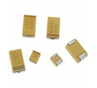 10pcs A B C D Type Tantalum Capacitor 100UF 0.22UF 1UF 4.7UF 10UF 22UF 33UF 47UF 6.3V 10V 16V 25V 35V 50V 3216 3528 6032 7343 MQXFCZUX(A 35V0.33UF 334)