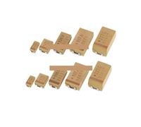 10PCS A B C D Type Tantalum Capacitor 100UF 150UF 220UF 330UF 470UF 680UF 6V 6.3V 10V 16V 25V 35V 50V 4.7/6.8/10/15/22/33/47UF MQXFCZUX(D 16V150UF 157)