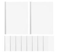 10pcs A4 Report Cover with Sliding Bar Plastic Document Folder