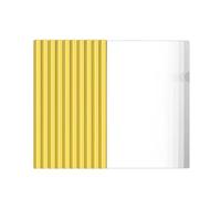 10PCS A4 Report Covers with Sliding Bar, Transparent Plastic Sliding Bar Binder Cover for School Office Documents Classification, 75 Sheet Capacity, Yellow