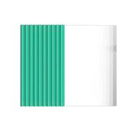 10PCS A4 Report Covers with Sliding Bar, Transparent Plastic Sliding Bar Binder Cover for School Office Documents Classification, 75 Sheet Capacity, Green
