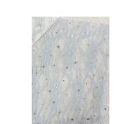 10Pcs A5 Color Lace Sequin Gauze Paper Scrapbooking Supplies DIY Junk Journal Planner Collage Background Craft Material for Writing Drawing Scrapbooking(Blue)