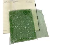10Pcs A5 Color Snow Point Mesh Gauze Handmade Paper Scrapbooking Decoration DIY Junk Journal Planner Collage Background for Making(Green)