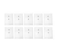 10pcs A6 Portable Document Folder Pp Waterproof File Organizer