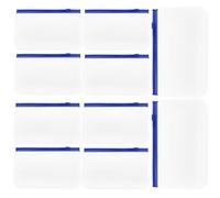 10pcs A6 Six Hole Loose Leaf Pouch PVC Zipper Folder for Documents