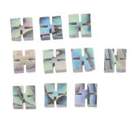10pcs Abalone Fingerboard Inlay Dots 4.5mm Diamond Shell for Guitar